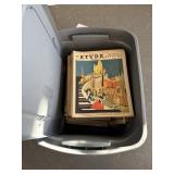 Tote with ephemera