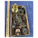 Oil lamps and hardware
