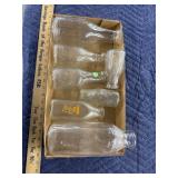 Milk bottles