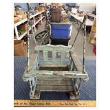 Primitive childï¿½s swing