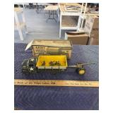 Marx army truck and cannon with box