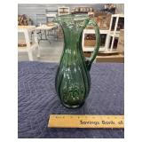 Art glass pitcher