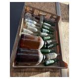 Tray with bottles