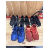 Assorted shoes