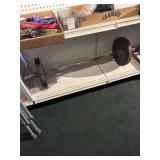 Weights with curling bar