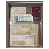 Bank ephemera