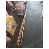 Bamboo fishing poles
