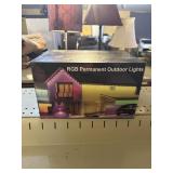 Permanent outdoor lights