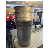 Galvanized buckets