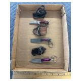 3 Demascus knifes