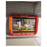 Metal coke tray