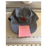 Vintage engineer railroad hat