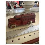 Iron gasoline truck
