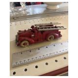 Iron fire truck