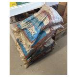Rubber mulch bags