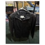 Large worthington leather coat