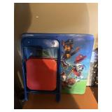 Paw patrol table and two chaird