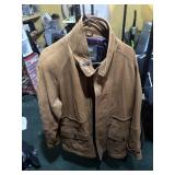 Medium London fog leather coat