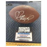 Jerome bettis signed ball with coa