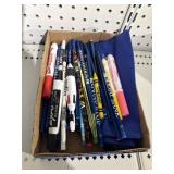 Markers and pencils