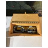 Drill press attachments and box