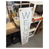 Welcome sign