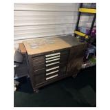 Kennedy tool box with vise