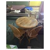 Table and 3 chairs