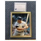 Mickey mantle auto with coa