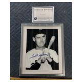 Ted Williams auto with coa