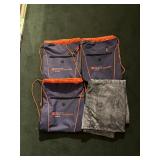 Syracuse u bags and misc blanket
