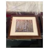 Framed duck prints