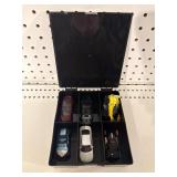 Diecast cars with case