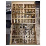 Box full of earrings