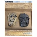 Pottery faces