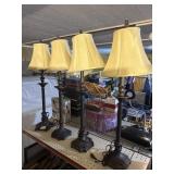 4 lamps