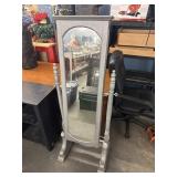 Jewelry box mirror