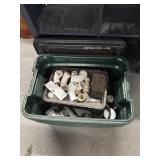 Tote with contents