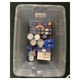 Tote with food