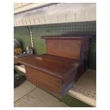 Wood stairs/stool