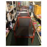 6 matching chairs