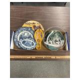 Assorted plates
