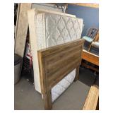 Bed with head board