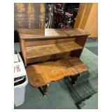 Wood shelf and stand