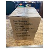 2 boxes of salad forks