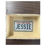 Jessie motorcycle plate