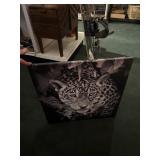 Tiger print on canvas