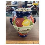 Biscotti jar