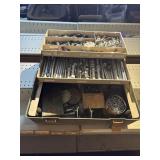 Box with hardware