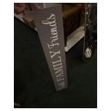 Faith family and friends sign